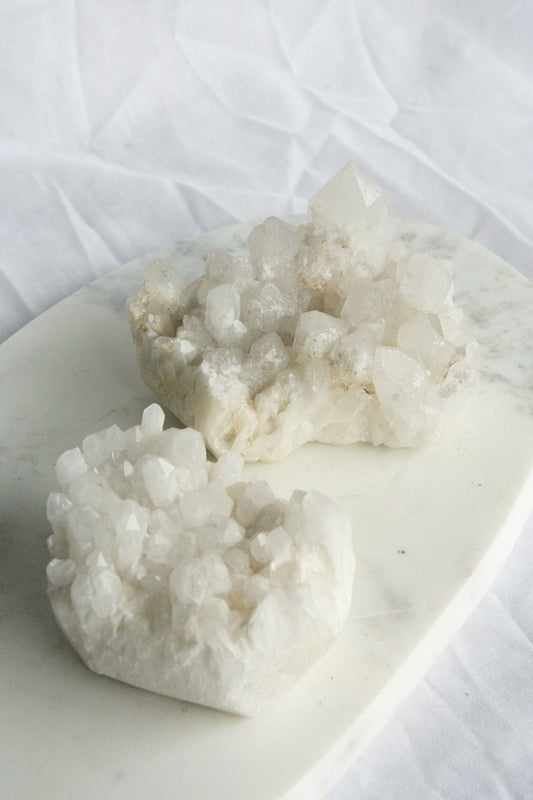 Druse de cristal de roche