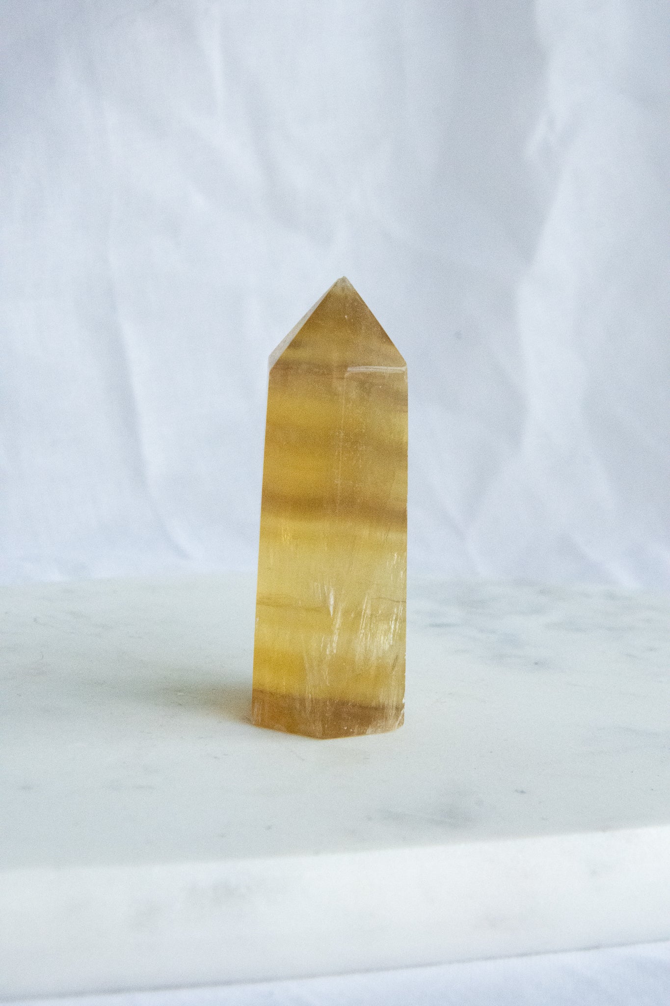 Pointe fluorite jaune