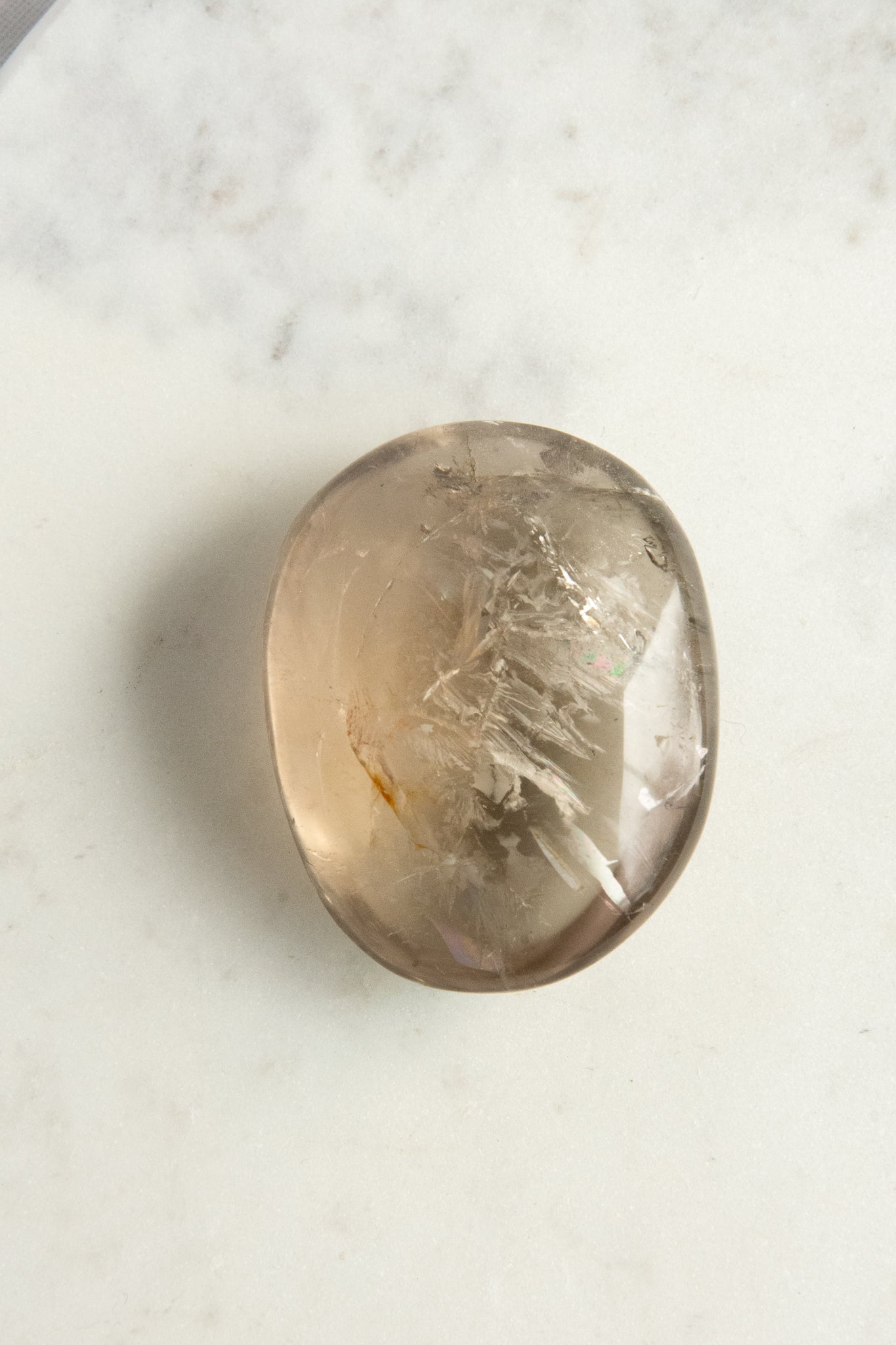 Galet en Quartz fumé