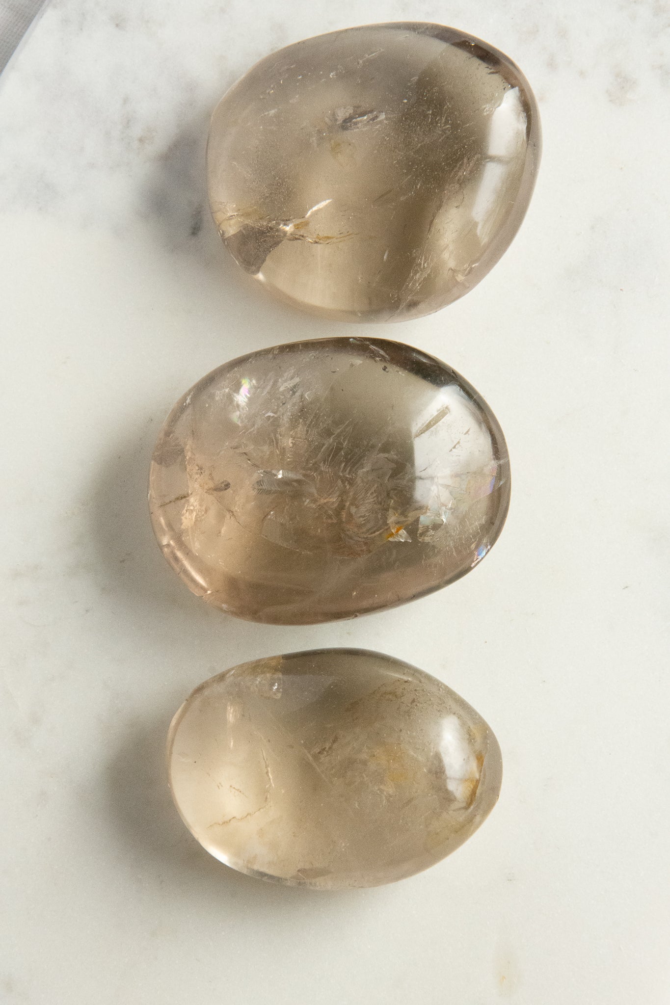 Galet en Quartz fumé