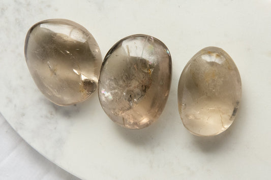Galet en Quartz fumé