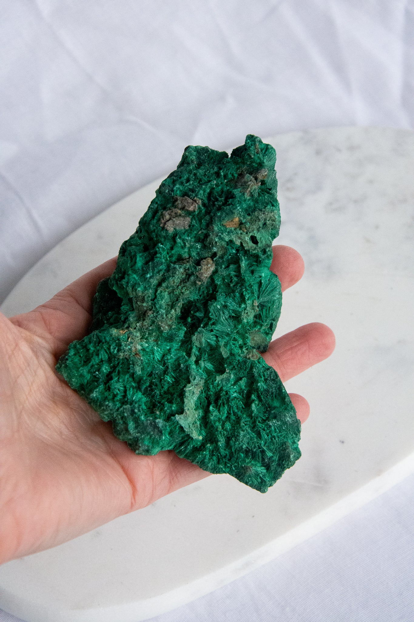 Malachite brute