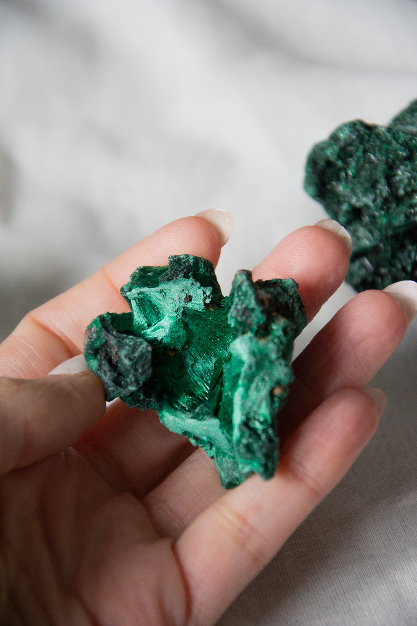 Malachite fibreuse