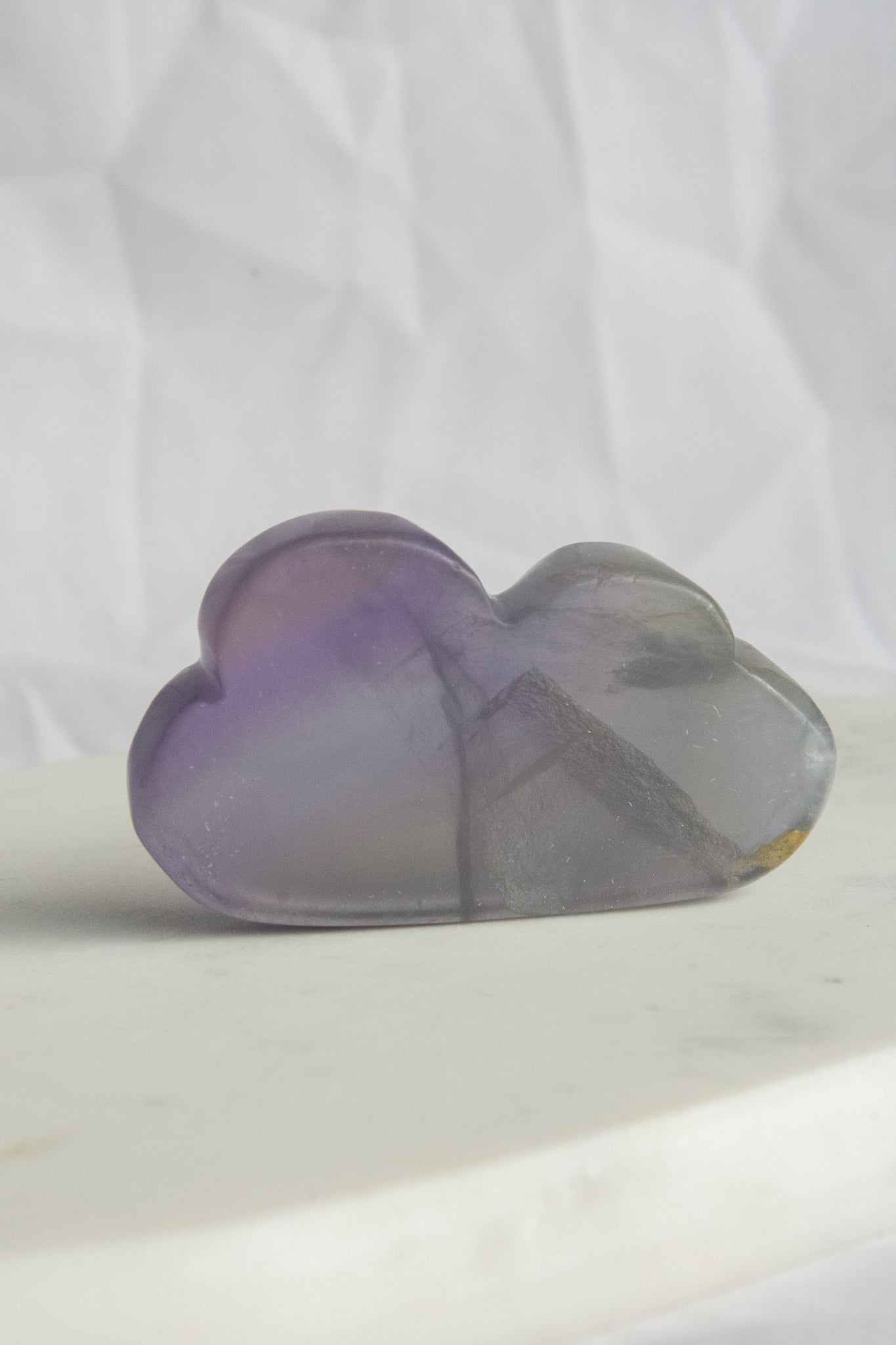 Nuages fluorite arc-en-ciel