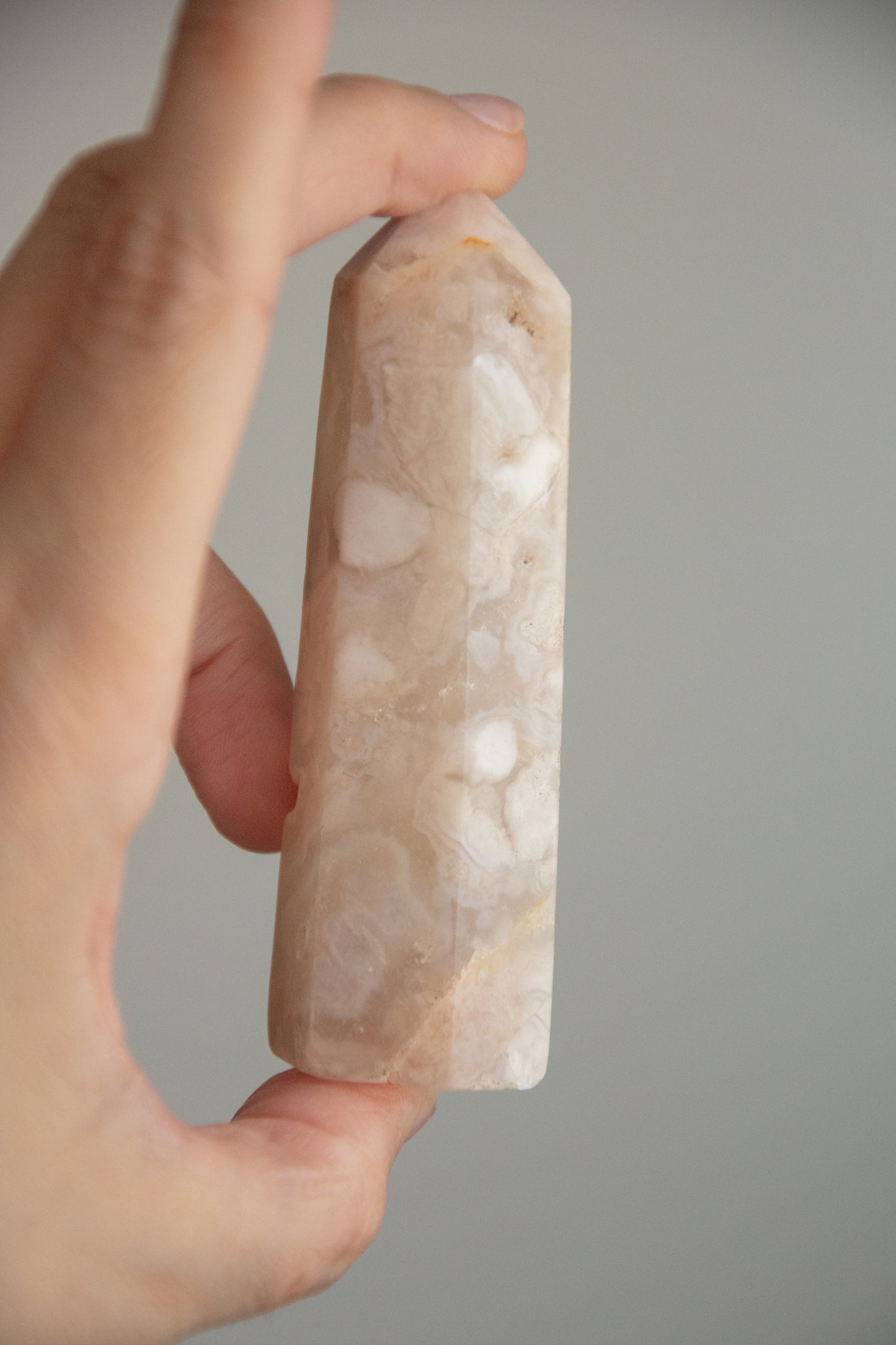 Pointe d'agate fleur de cerisier