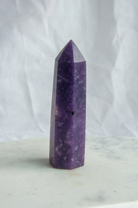 Pointe de lépidolite