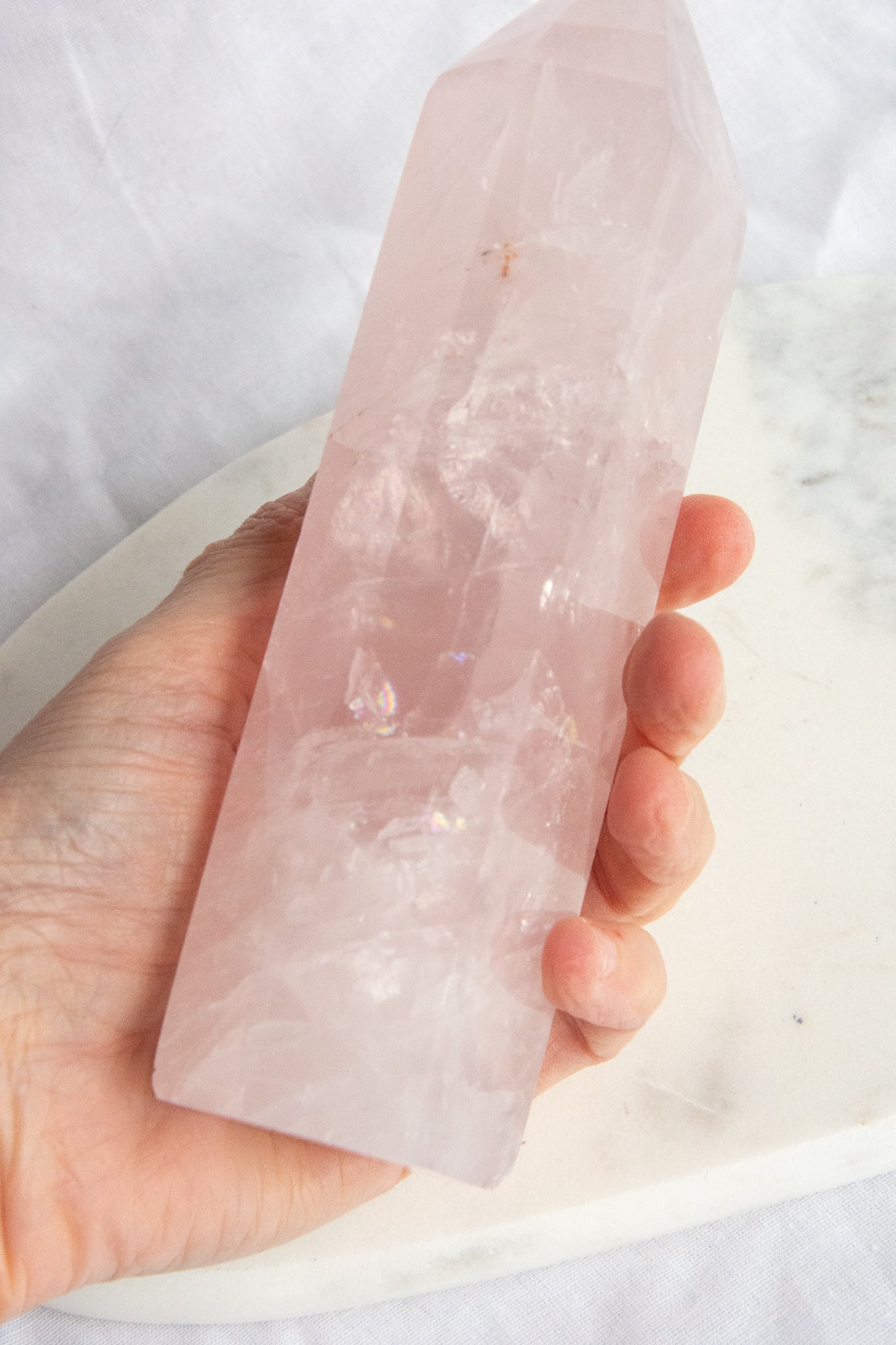 Pointe XL quartz rose