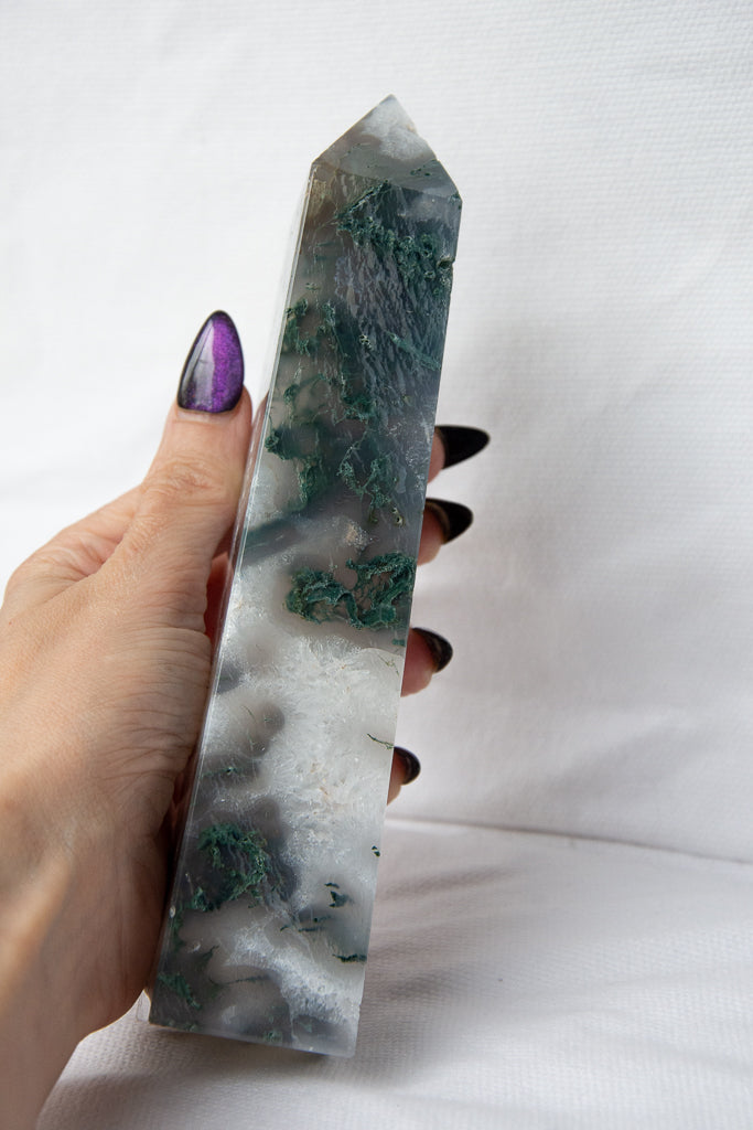Tour XL d'agate mousse de qualité extra