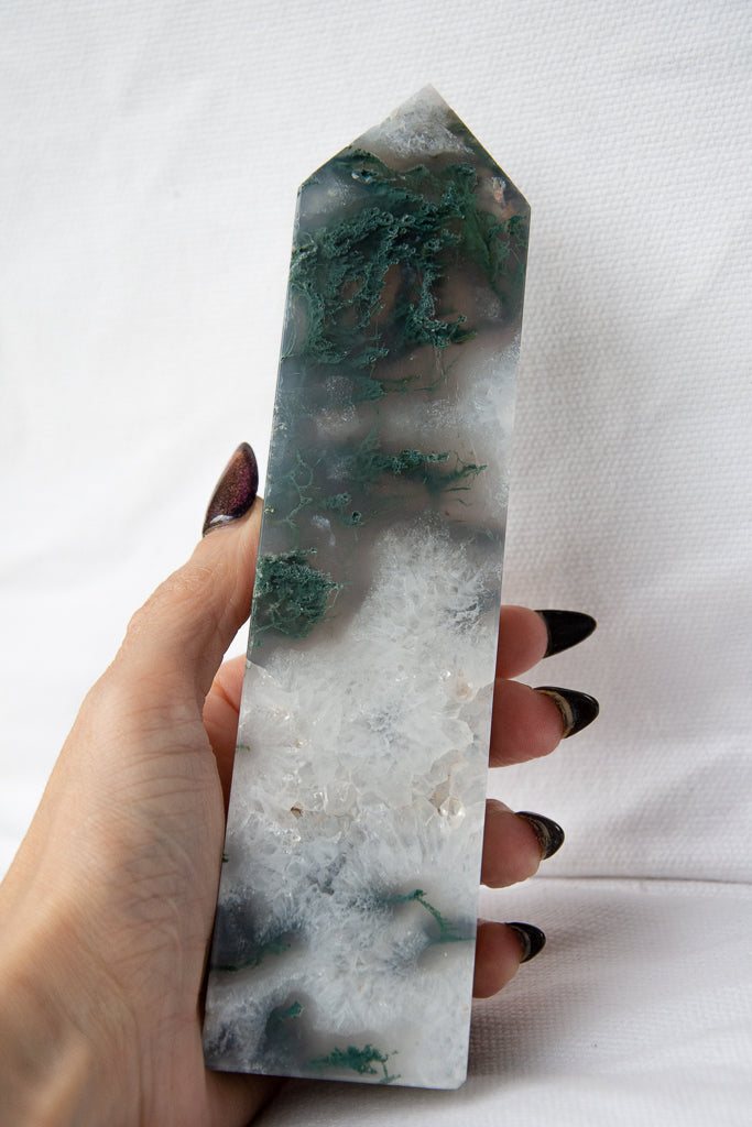 Tour XL d'agate mousse de qualité extra