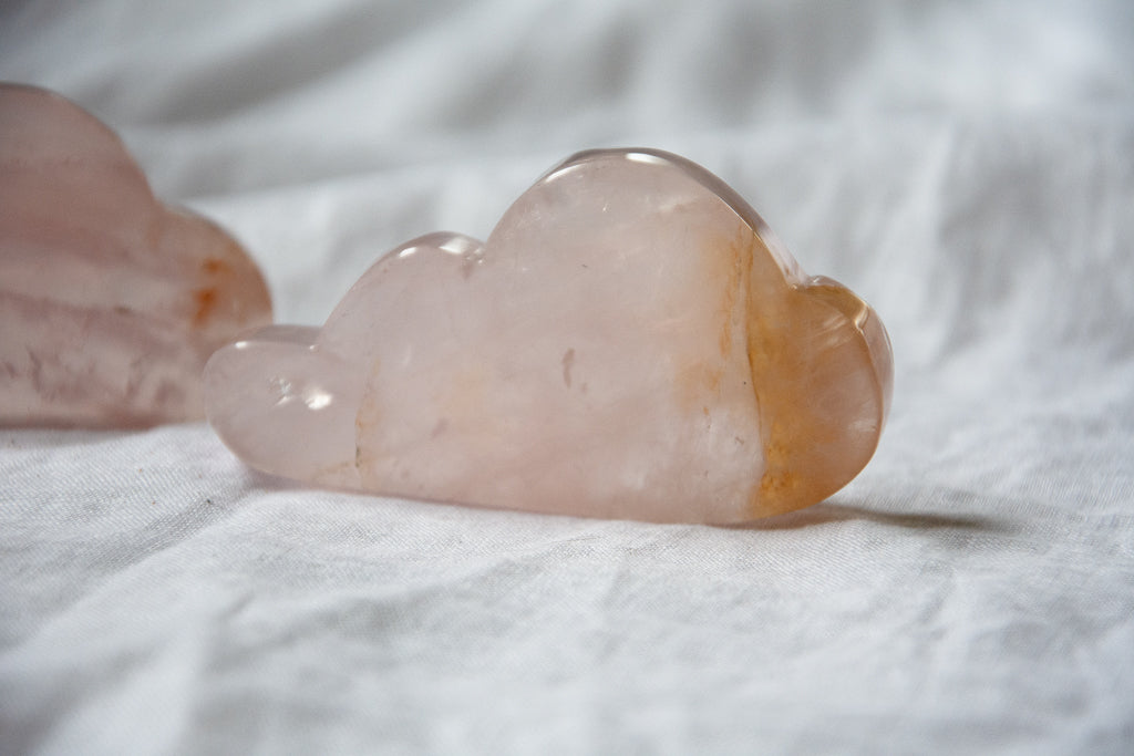 Nuage en quartz rose