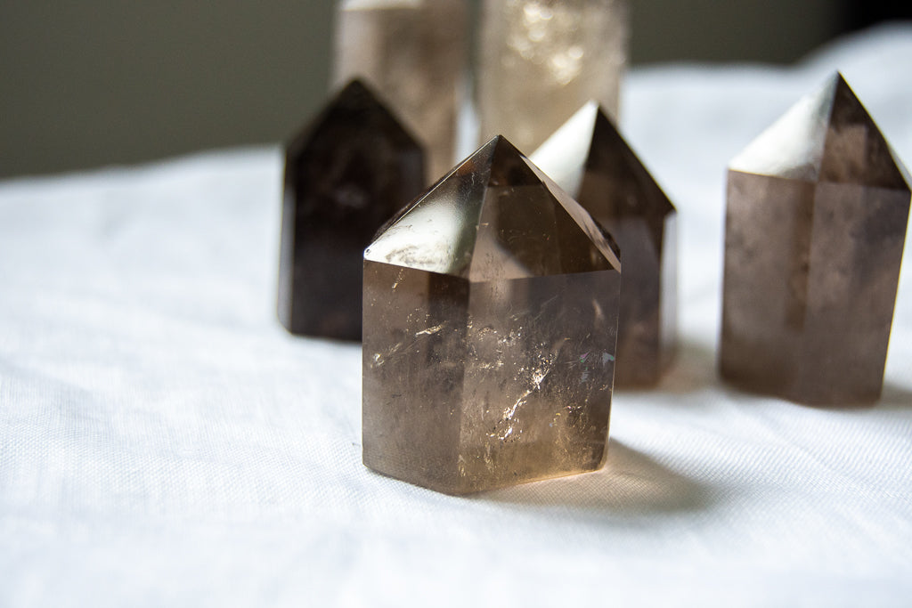 Pointes Quartz fumé