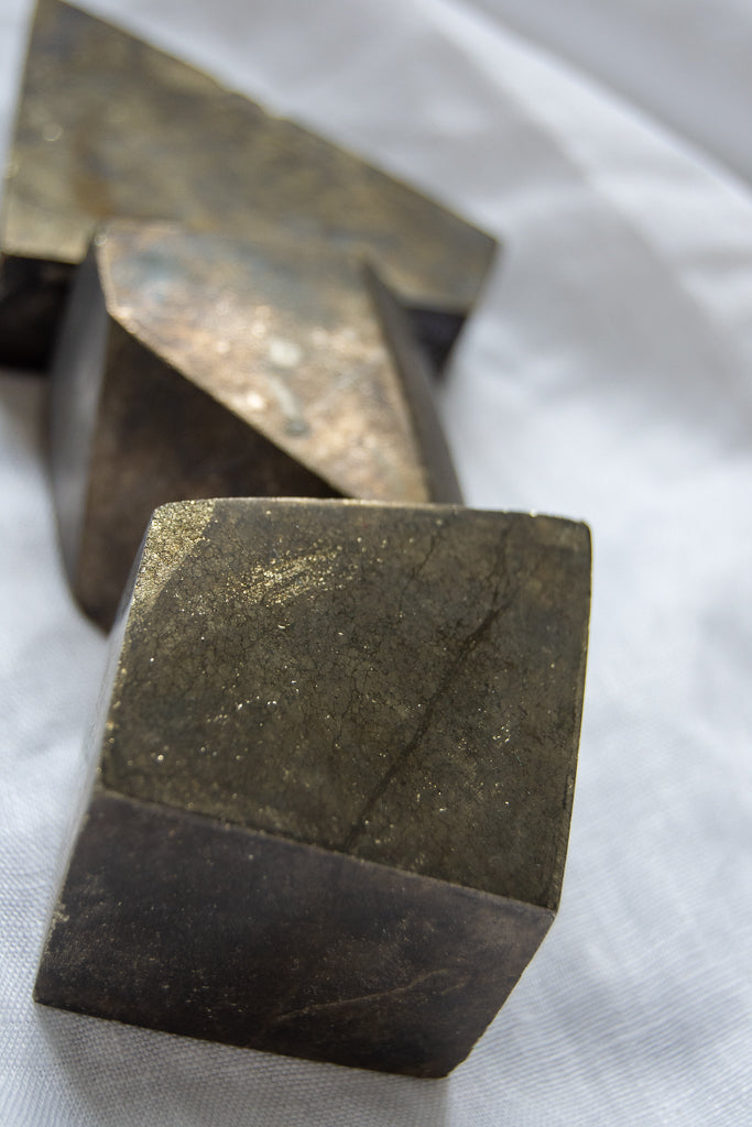 Pyrite polie forme libre