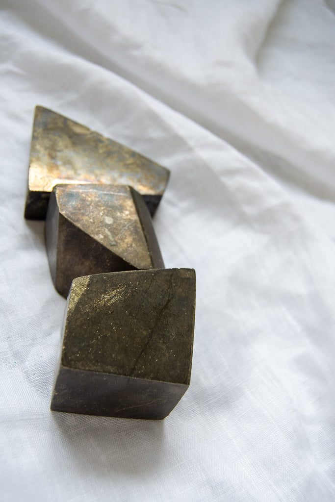 Pyrite polie forme libre