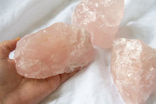 Quartz rose brut XL