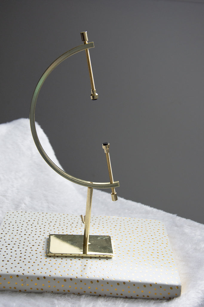 Sphère en Obsidienne dorée