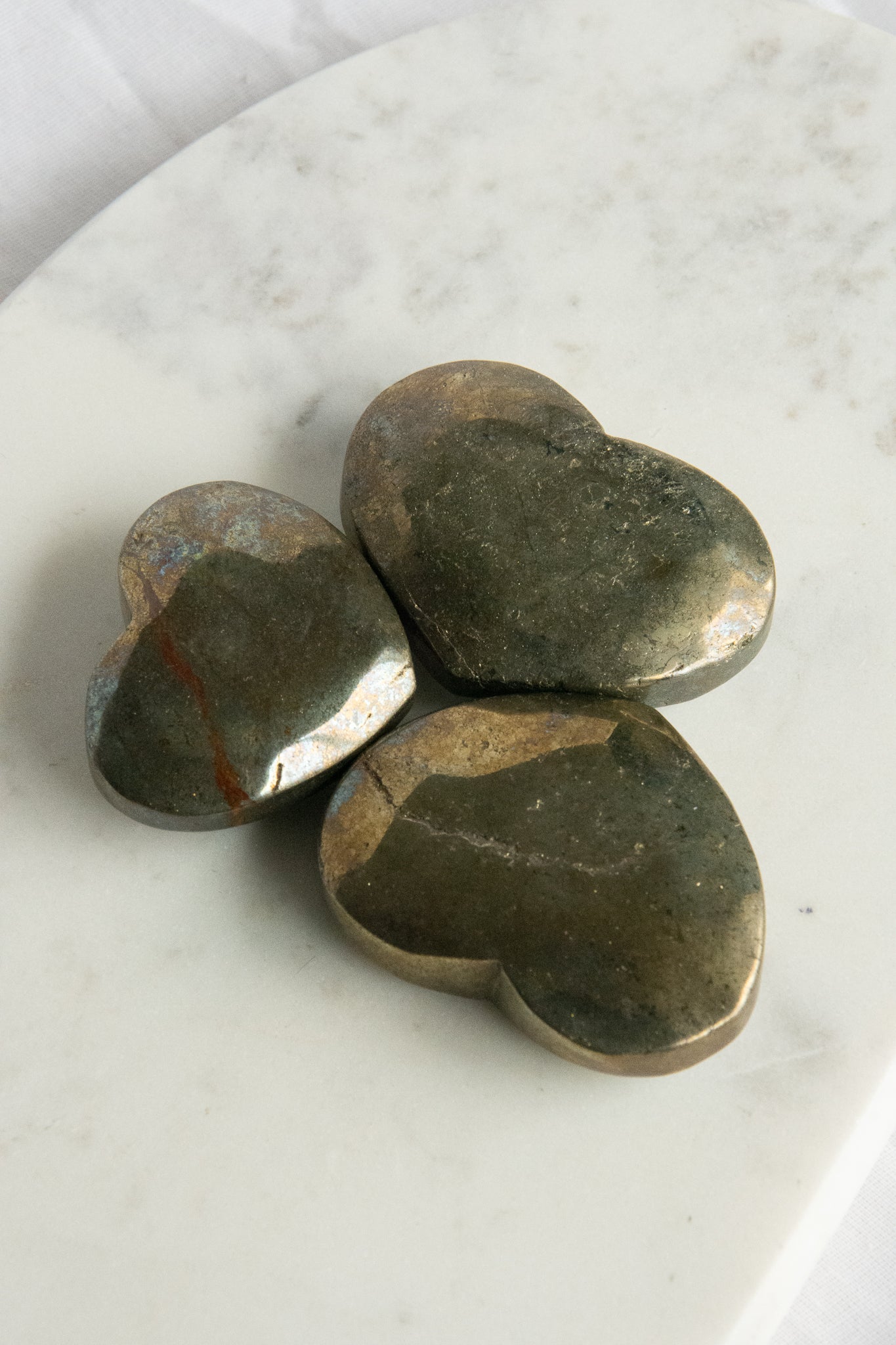 Cœur en pyrite