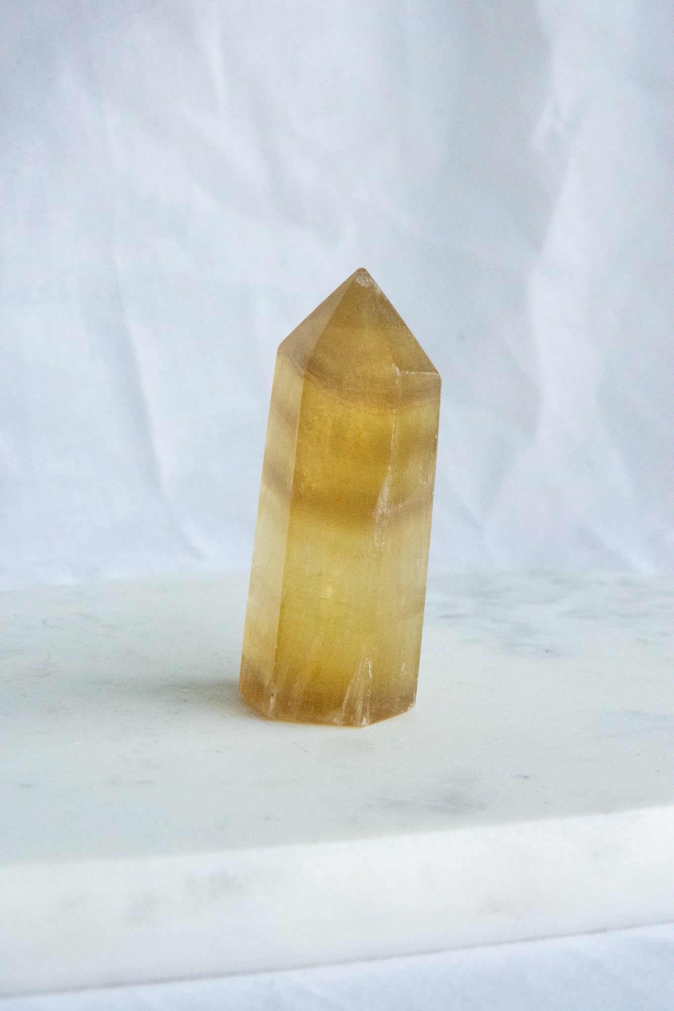 Pointe fluorite jaune