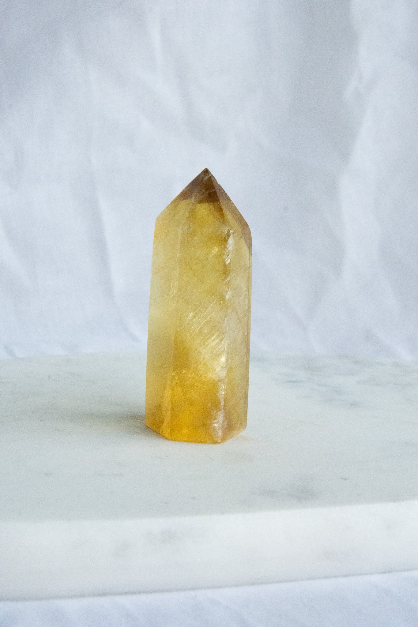 Pointe fluorite jaune