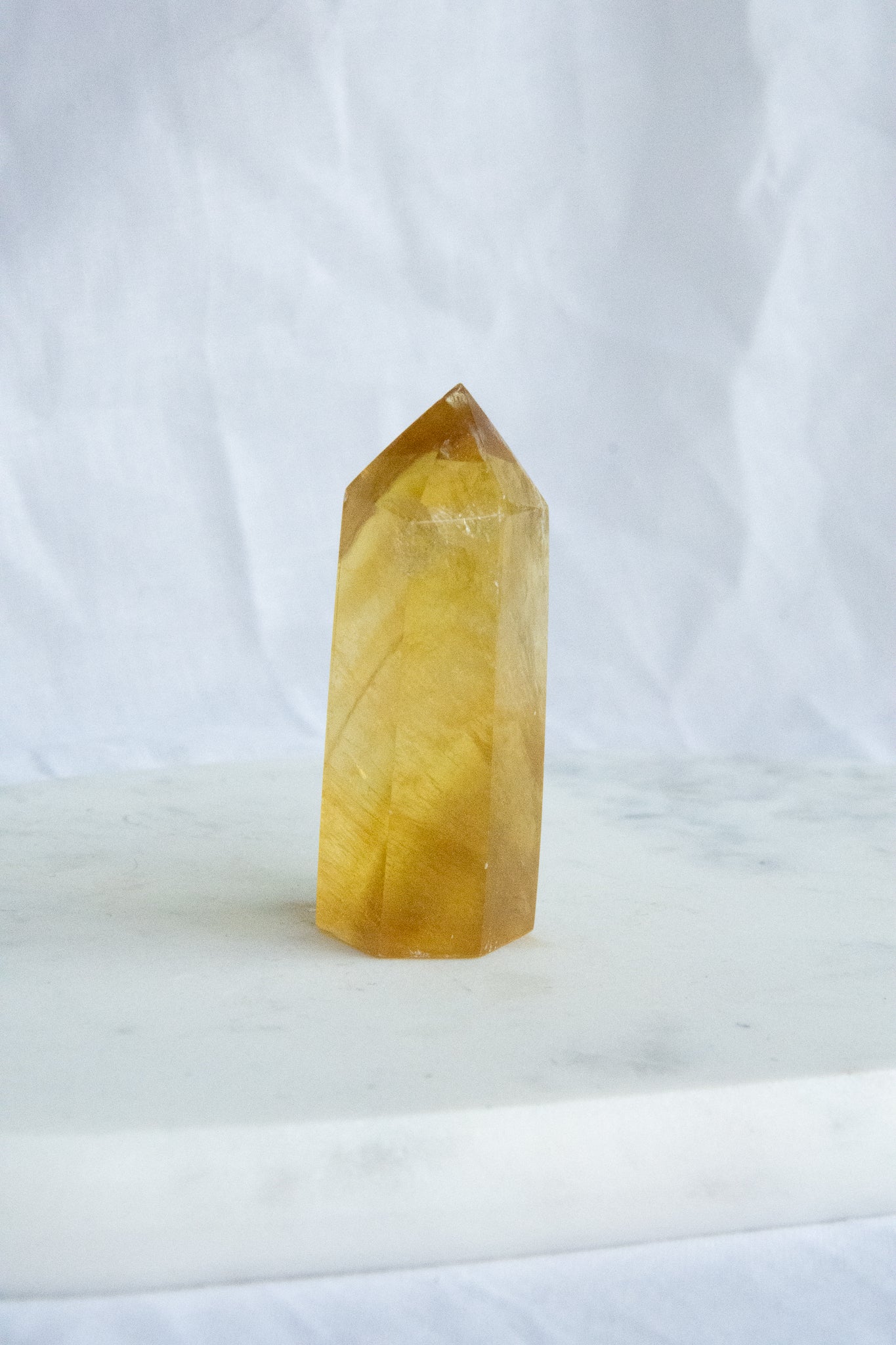 Pointe fluorite jaune