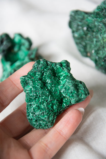 Malachite fibreuse