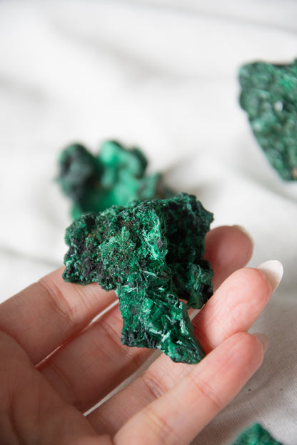 Malachite fibreuse
