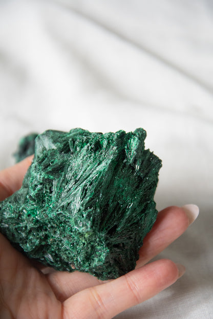 Malachite fibreuse