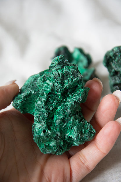 Malachite fibreuse