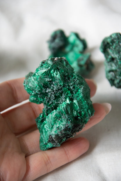 Malachite fibreuse