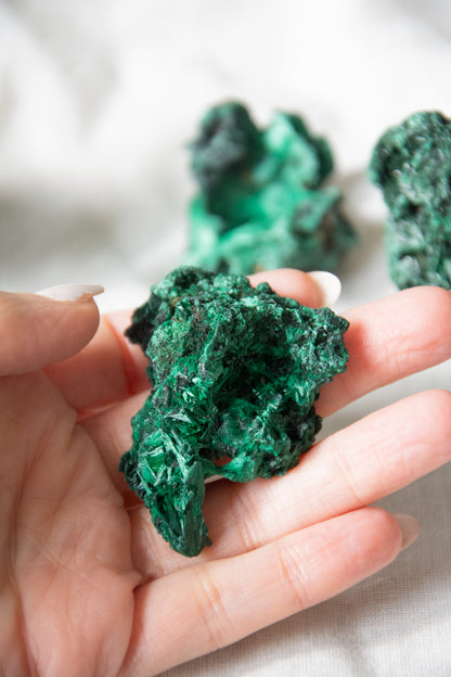 Malachite fibreuse