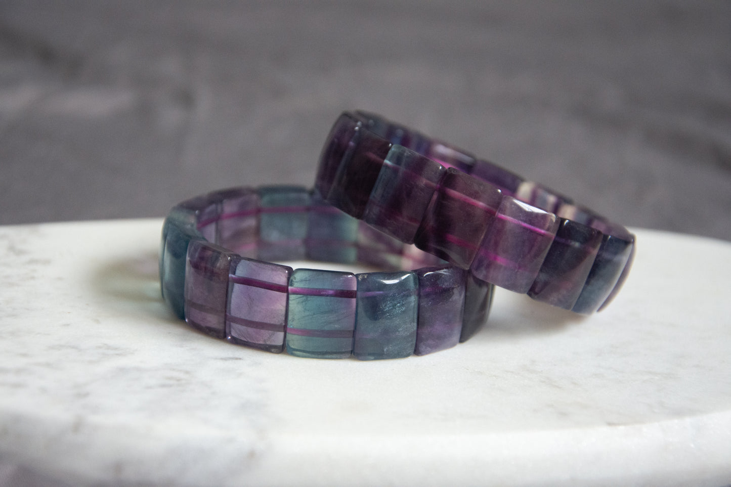 bracelet jonc élastique en pierres naturelles