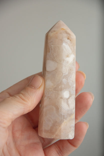 Pointe d'agate fleur de cerisier