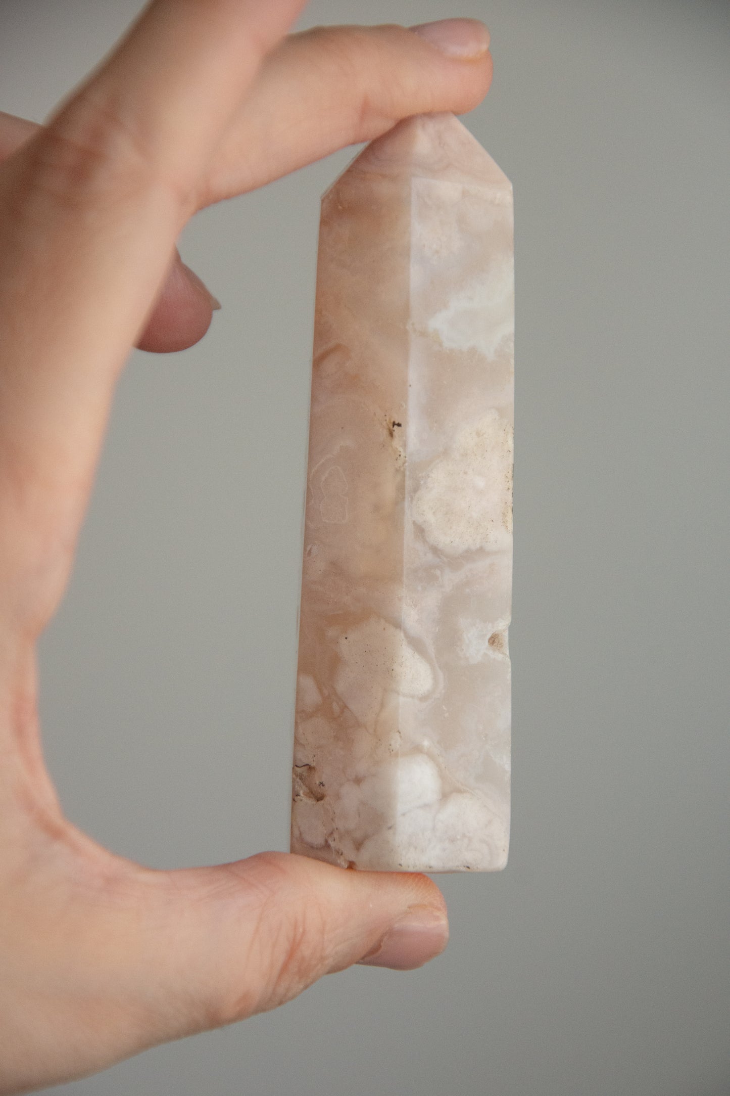 Pointe d'agate fleur de cerisier