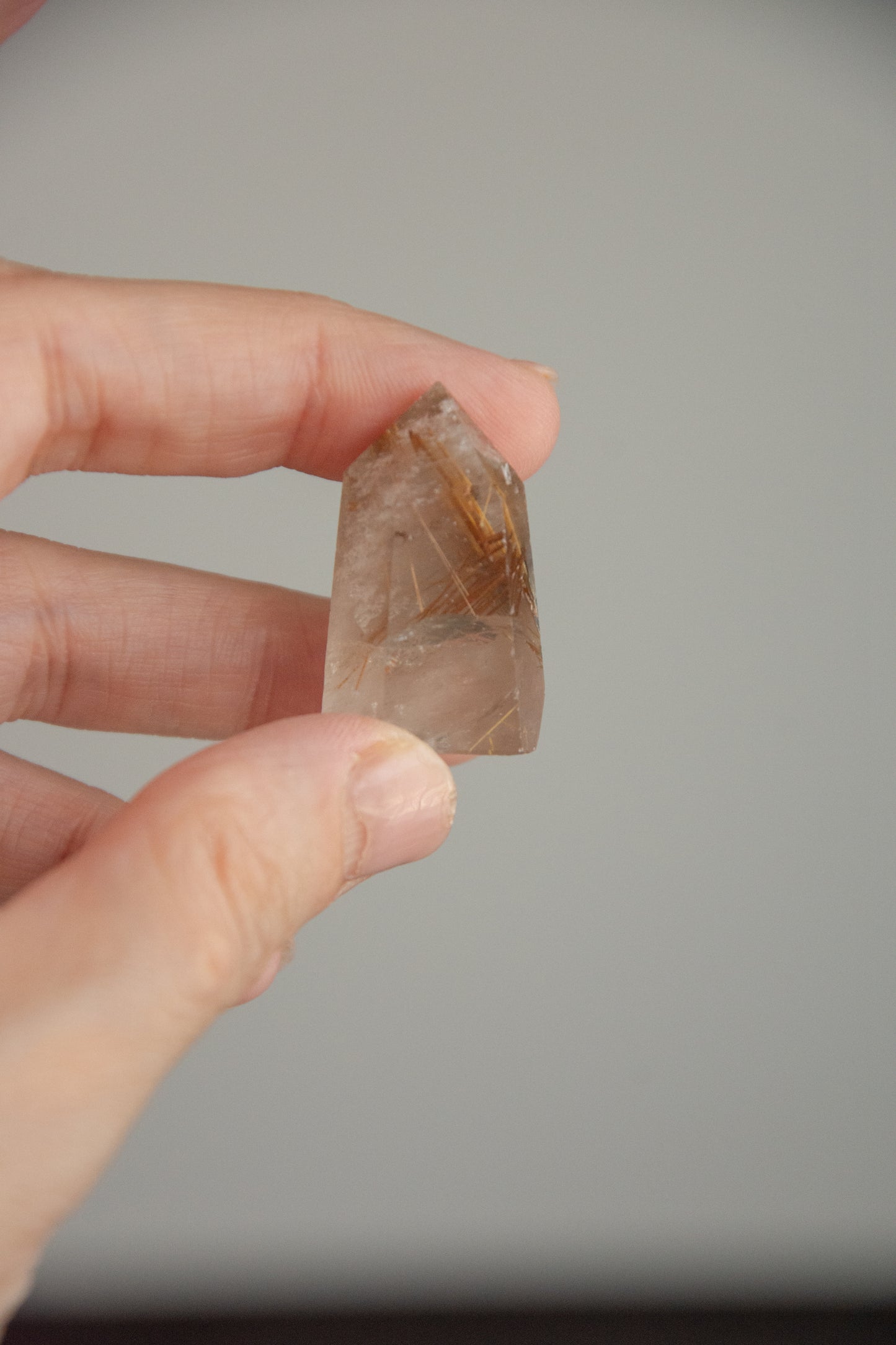Mini pointes de Quartz rutile