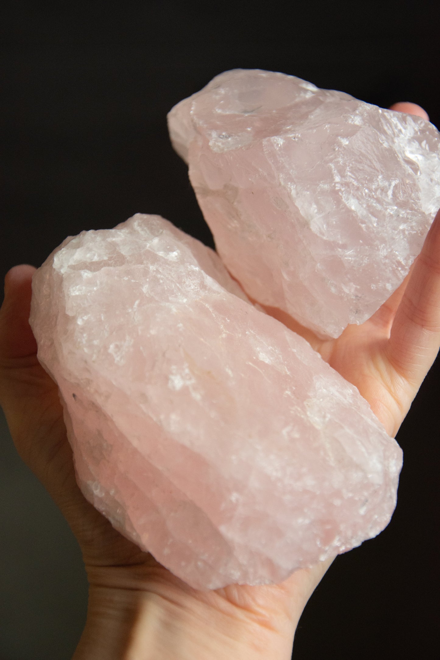 Quartz rose brut XL
