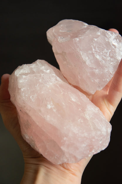Quartz rose brut XL