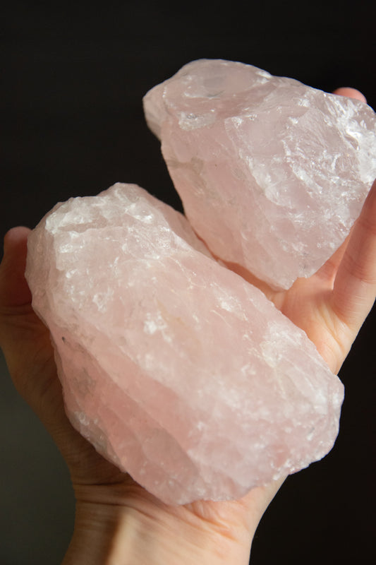 Quartz rose brut XL