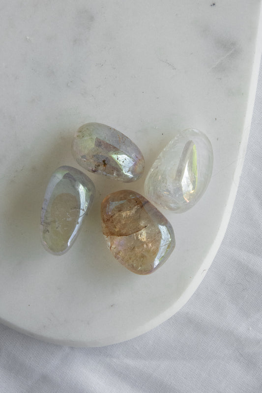Cristal de roche aura