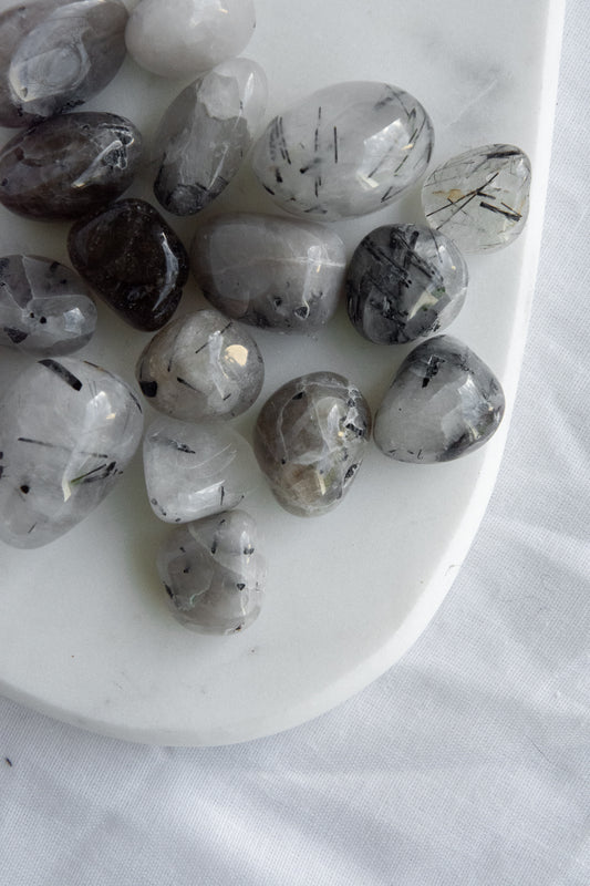 Quartz tourmaline