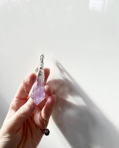 Pendule en améthyste