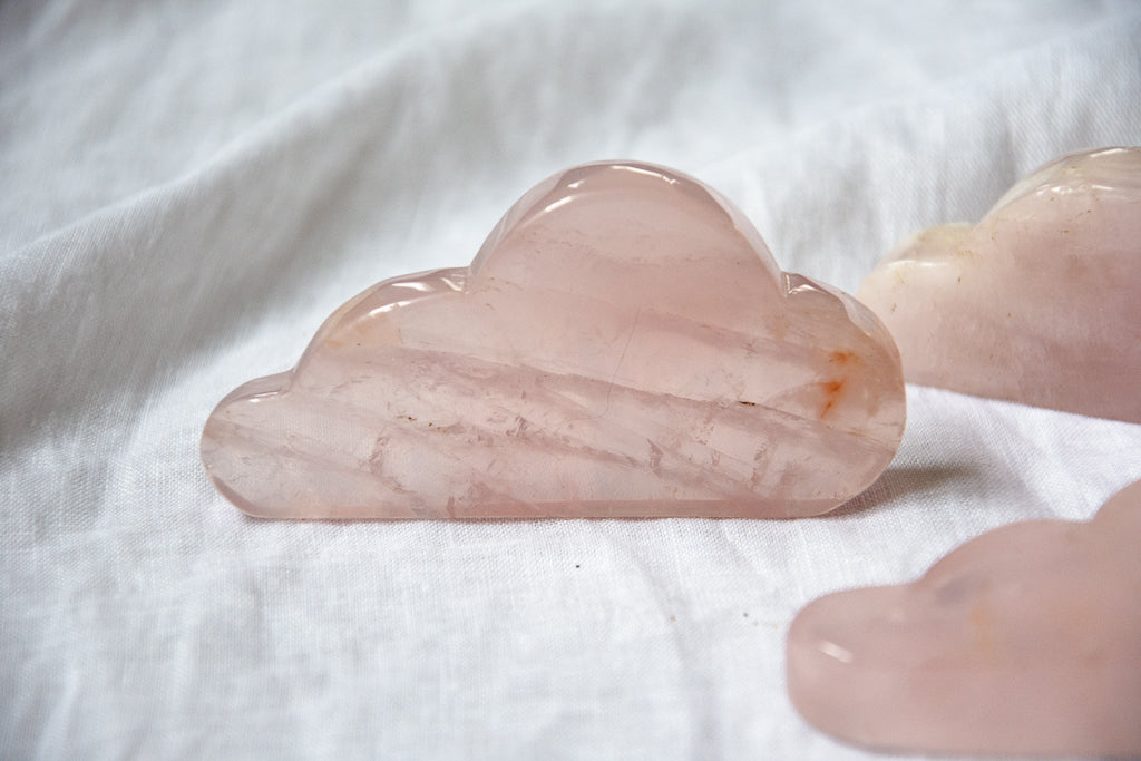 Nuage en quartz rose