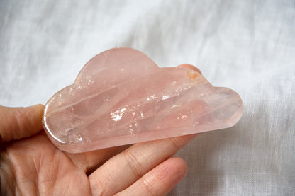 Nuage en quartz rose