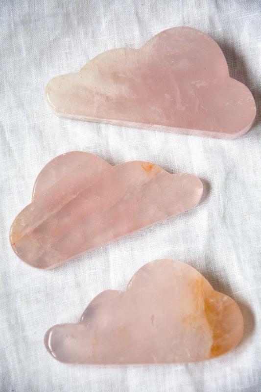 Nuage en quartz rose