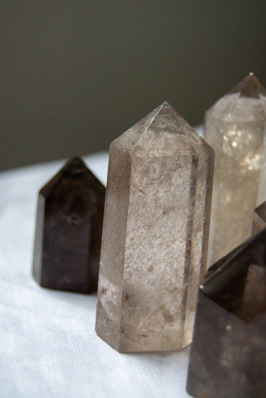 Pointes Quartz fumé
